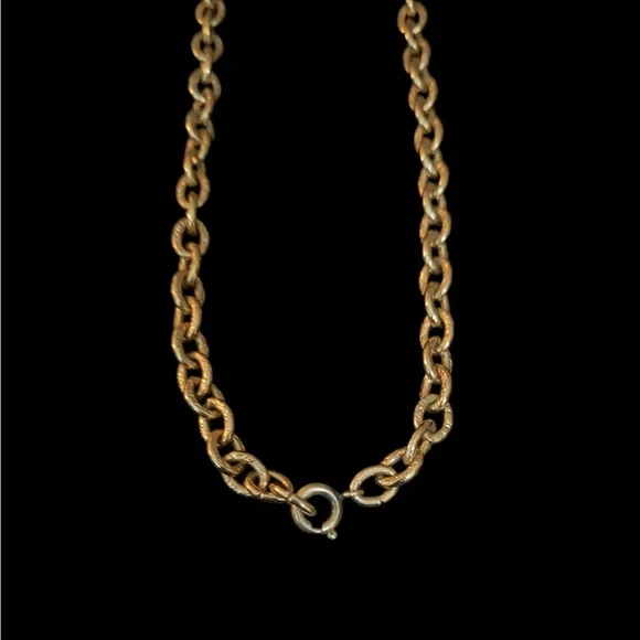 Vintage Gold-Plated Smiley Face Pendant Necklace- 24”- 60s/70s - Picture 5 of 8